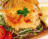 チーズが旨♪鶏ももにくのディル漬け焼き作り方6写真