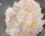 豚肉とコーンとペッパーの炊き込み混ぜご飯作り方4写真