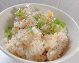 豚肉とコーンとペッパーの炊き込み混ぜご飯作り方6写真