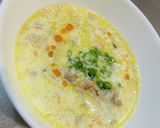 超簡単！肉感まんさい坦々風ミルクスープ作り方6写真