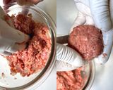 お弁当のおかずにピッタリ梅ハンバーグ作り方4写真