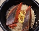 鮭のガリバタ飯作り方2写真