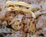簡単！早い！激ウマ！豚バラれんこん炒め♪作り方5写真