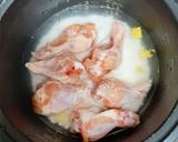 鶏手羽元で☆カオマンガイ風炊き込みご飯作り方1写真