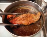 シャトルシェフでつくる豚ヒレ肉の煮豚作り方7写真