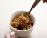 マグカップで作るチーズカレーめし作り方3写真