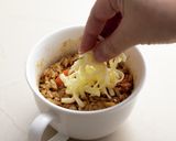 マグカップで作るチーズカレーめし作り方4写真