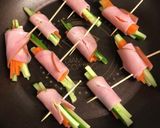 きゅうりにんじんハムのみりんだけ作り方2写真