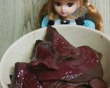 リカちゃん♡牛レバーのガリバタソテー࿄作り方1写真