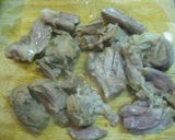 ヘルシー！牛すね肉と大根のピリ辛煮込み！作り方5写真