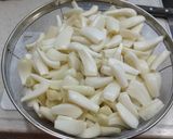 土付きから作るらっきょうの甘酢漬け作り方4写真