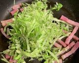 春キャベツとベーコンの卵焼き♡作り方3写真