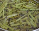 山ぶきと椎茸の炊いたん作り方2写真