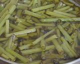 山ぶきと椎茸の炊いたん作り方2写真