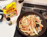 スパムジャーマンポテト弁当作り方3写真