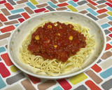超簡単☆旨味堪能！トマト缶のミートソース作り方9写真