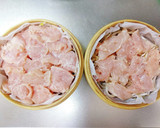 冷しゃぶのたれで。鶏むね肉のせいろ蒸し作り方7写真