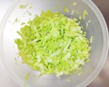 せいろ蒸し☆豚ミンチ春キャベツ豆腐焼売作り方2写真