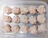 せいろ蒸し☆豚ミンチ春キャベツ豆腐焼売作り方5写真