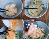 【業務スーパー】ねぎ塩炙りトロサーモン丼作り方8写真