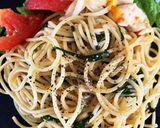 しそのペペロンチーノ　◆しそ大量消費◆作り方7写真