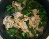 豚肉とほうれん草の蒸しポン酢作り方4写真