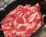 玉ねぎたっぷり☆簡単☆牛肉豆腐♪作り方3写真