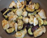 鶏むね肉となすのピリ辛みそ炒め作り方4写真