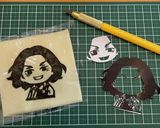 海苔アート 東リベ キャラ おにぎり作り方1写真