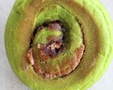 くるくる渦巻き✿抹茶あんぱん＆栗あんぱん作り方20写真