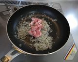 ピーマンと豚肉のしらす炒め作り方3写真
