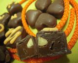 胡桃コーヒー生キャラメル　チョコ包み作り方10写真