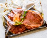 56℃ 牧草牛のバルサミコマリネステーキ作り方2写真