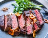 56℃ 牧草牛のバルサミコマリネステーキ作り方15写真