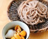【卯月製麺】なめこおろし蕎麦作り方3写真