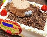 カブトムシケーキ☆クワガタ☆キャラケーキ作り方8写真