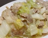 ごま油香る！豚バラ白菜作り方5写真