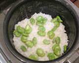 空豆ご飯作り方3写真