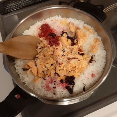 しゃけごはん シソ香るシャケごはん by ももいろばんび 【クックパッド】 簡単