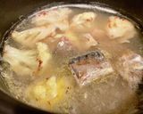 サバ缶とカリフラワーのスープ作り方3写真