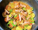 簡単もう一品！ナスとベーコンのトマト炒め作り方7写真
