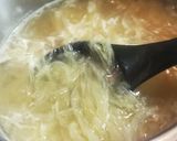 角煮の下茹で汁でオニオングラタンスープ作り方3写真