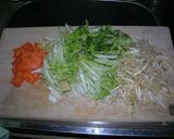 もやしでしゃき・トロトロ。肉野菜炒め。作り方2写真