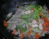 もやしでしゃき・トロトロ。肉野菜炒め。作り方5写真