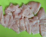 うどんスープの素で鶏のむね肉の唐揚げ作り方10写真