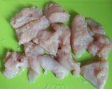 うどんスープの素で鶏のむね肉の唐揚げ作り方11写真