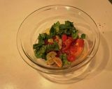 彩りトマトのブルスケッタ作り方1写真