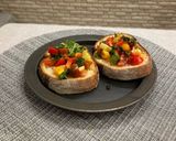 彩りトマトのブルスケッタ作り方2写真