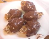 *干し柿の生チョコ小豆トリュフ*作り方4写真