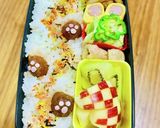 肉球ミートボールの足跡ごはん♡作り方3写真